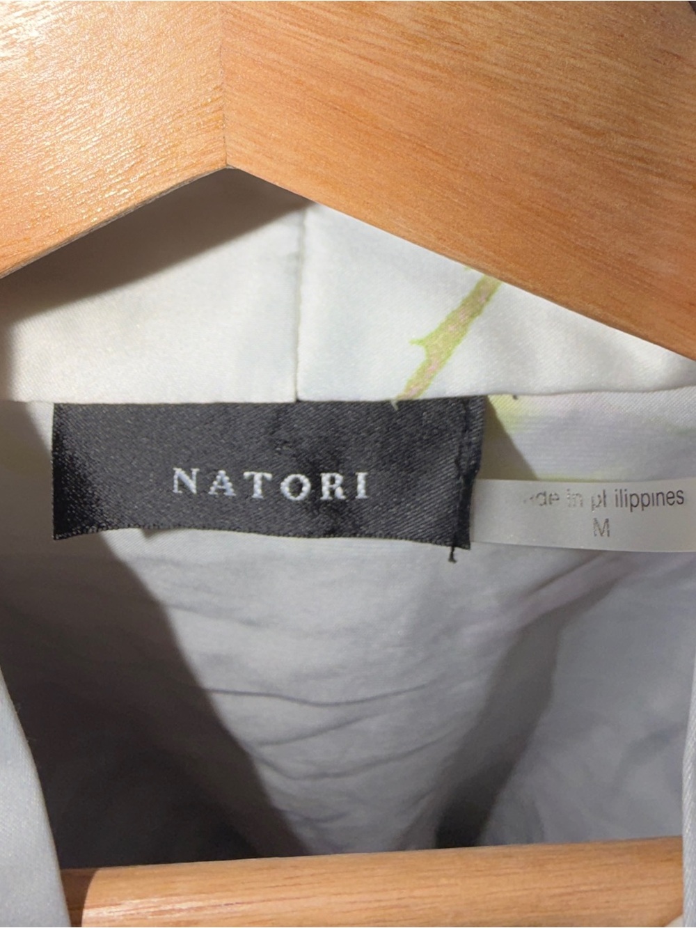 Natori Women's White w/pink/purple Floral Sleep Dress & Robe. Size M - Picture 11 of 11